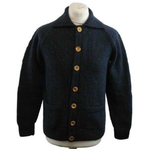 6A Shawl Collar Cardigan - 100% Pure New Wool Range