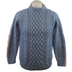 1C Country Meeting Crew Neck Sweater in Cotton Candy: Front