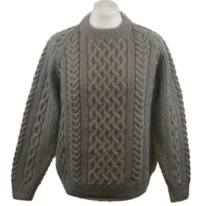 1C Country Meetings Crew Neck Sweater in Metal Mirage: Front