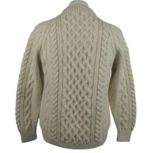 1H Country Meetings Crew Neck Sweater in Ecru: Back